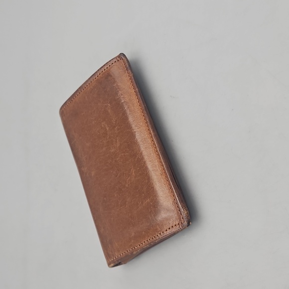 Vintage Coach Small Distressed Brown Wallet - Picture 3 of 10